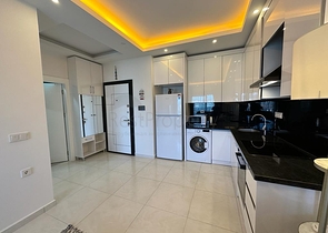 1+1 Wohnung mit Bergblick in einem modernen Komplex