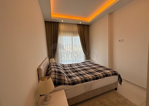 1+1 Wohnung mit Bergblick in einem modernen Komplex