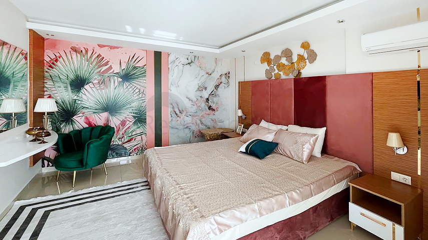 Geräumiges 4+1 Penthouse in einer beliebten Wohnanlage im Stadtteil Djikcilli