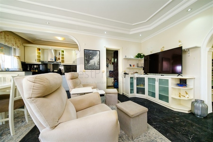 2+1 private Villa im Stadtteil Mahmutlar, nur 900m vom Mittelmeer entfernt