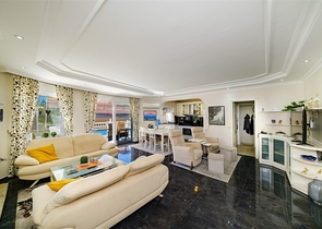 2+1 private Villa im Stadtteil Mahmutlar, nur 900m vom Mittelmeer entfernt