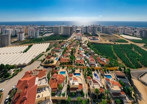 2+1 private Villa im Stadtteil Mahmutlar, nur 900m vom Mittelmeer entfernt