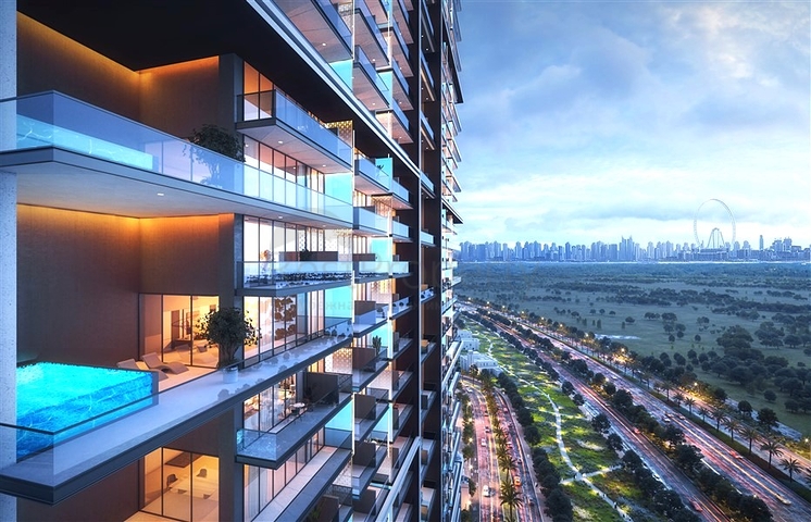 Apartments mit Balkon-Pools in Jumeirah Village Circle