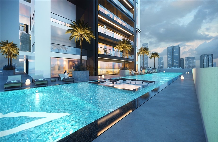 Apartments mit Pools und Parkblick im Jumeirah Village Circle