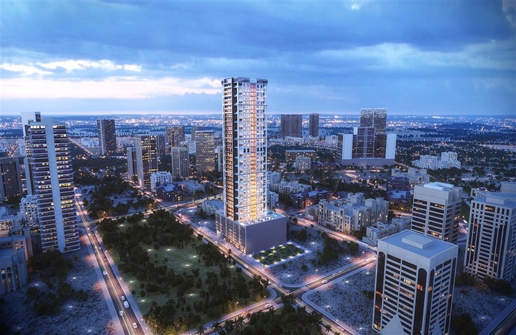 Apartments mit Pools und Parkblick im Jumeirah Village Circle