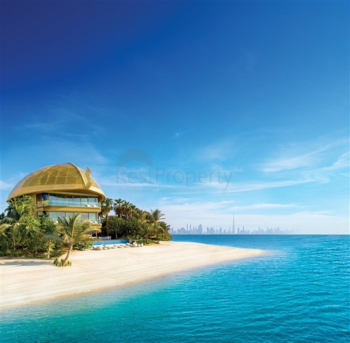 Sechsstöckiges Haus mit luxuriösen Möbeln und Pool in Dubai