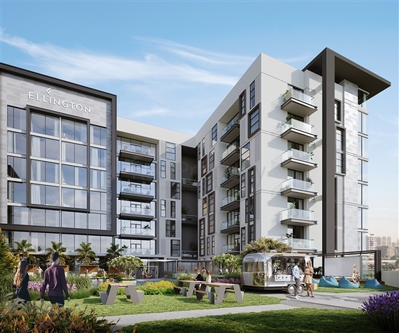 Wohnungen in einem neuen Projekt in einer ruhigen Gegend mit modernem Stadtleben in Dubai