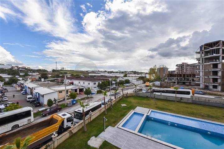 Zweizimmerwohnung in einem neuen Haus im Stadtteil Avsallar