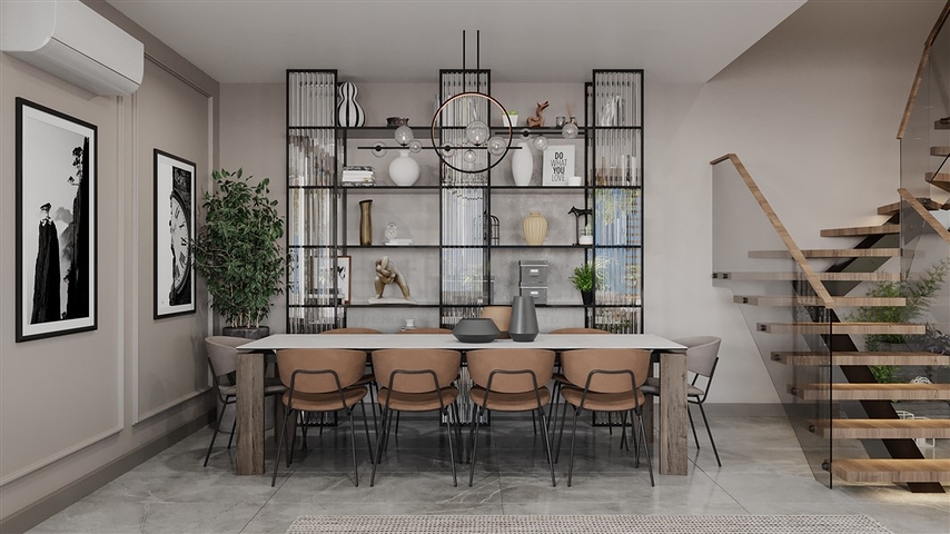 Neue Wohnanlage in einzigartiger Lage in der Gegend von Cikcilli/Alanya