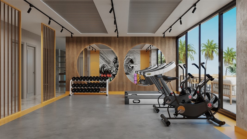 Neue Wohnanlage in einzigartiger Lage in der Gegend von Cikcilli/Alanya