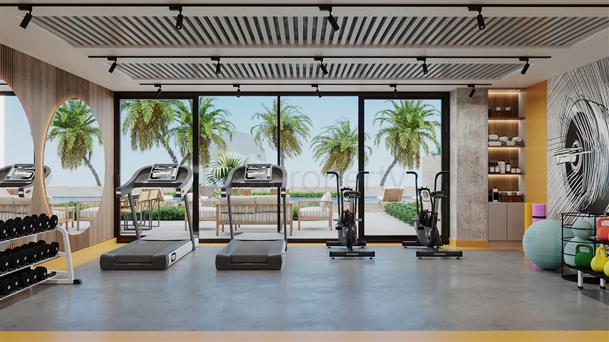 Neue Wohnanlage in einzigartiger Lage in der Gegend von Cikcilli/Alanya