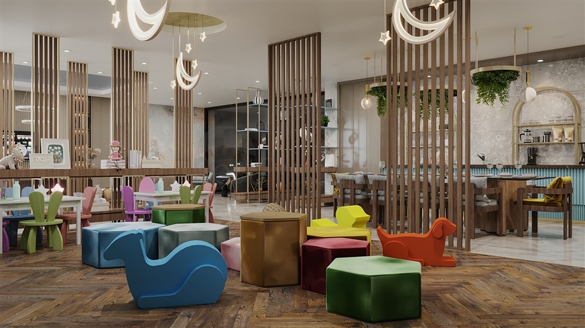 Neue Wohnanlage in einzigartiger Lage in der Gegend von Cikcilli/Alanya