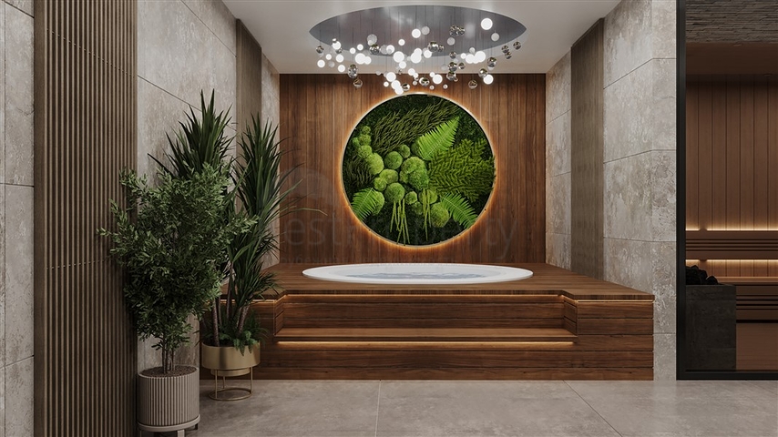 Neue Wohnanlage in einzigartiger Lage in der Gegend von Cikcilli/Alanya