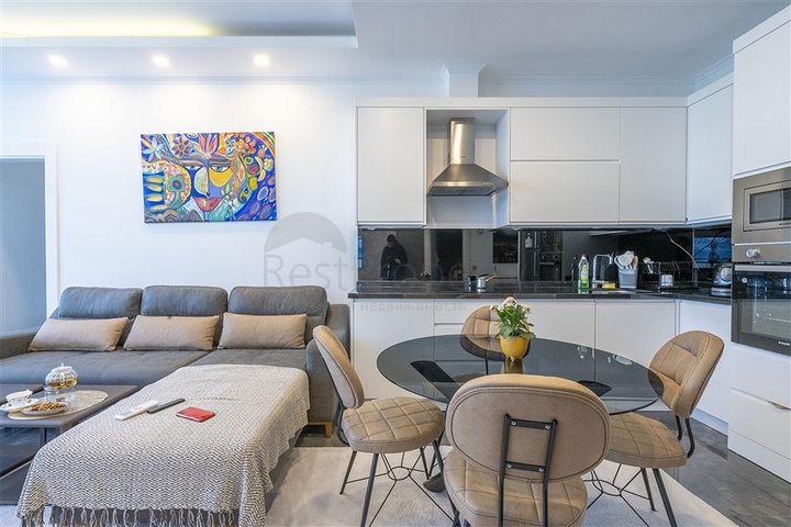 1+1 Wohnung in einer Luxuswohnanlage im Stadtteil Oba