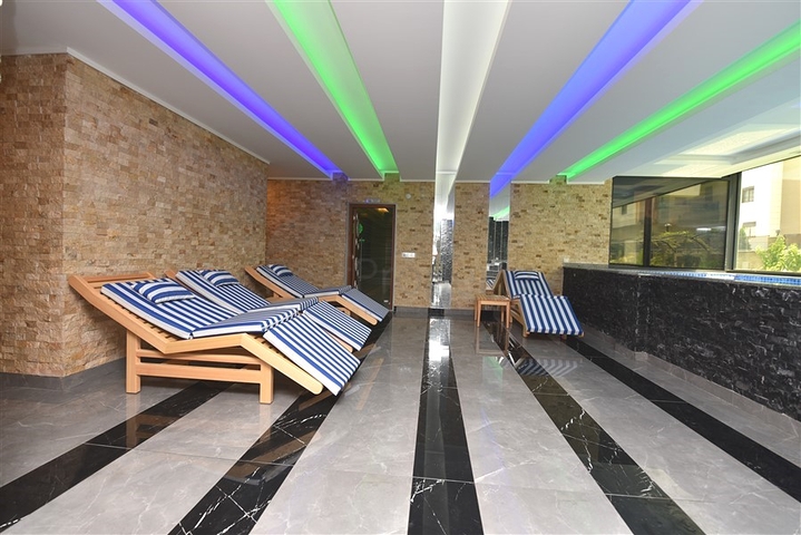 1+1 Wohnung in einer Luxuswohnanlage im Stadtteil Oba