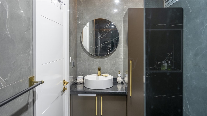 1+1 Wohnung in einer Luxuswohnanlage im Stadtteil Oba