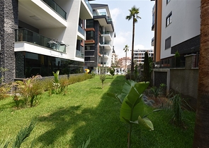 1+1 Wohnung in einer Luxuswohnanlage im Stadtteil Oba