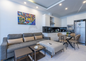 1+1 Wohnung in einer Luxuswohnanlage im Stadtteil Oba