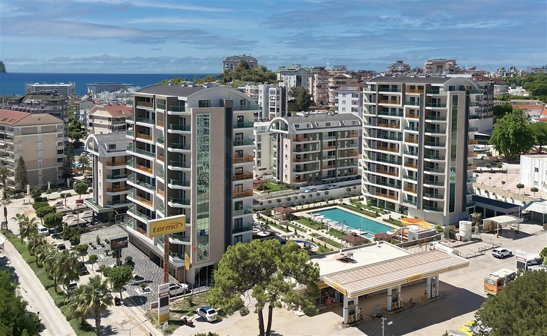 Wohnungen in einem neuen modernen Komplex von Avsallar