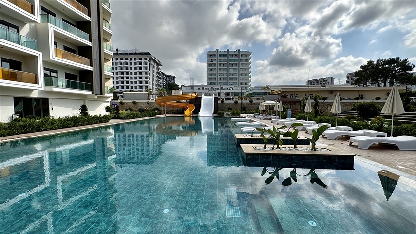 Wohnungen in einem neuen modernen Komplex von Avsallar