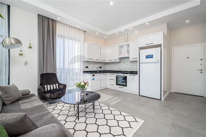 Möblierte Dreizimmerwohnung im Stadtteil Kargicak