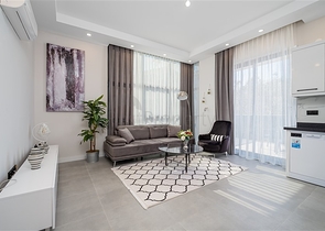 Möblierte Dreizimmerwohnung im Stadtteil Kargicak