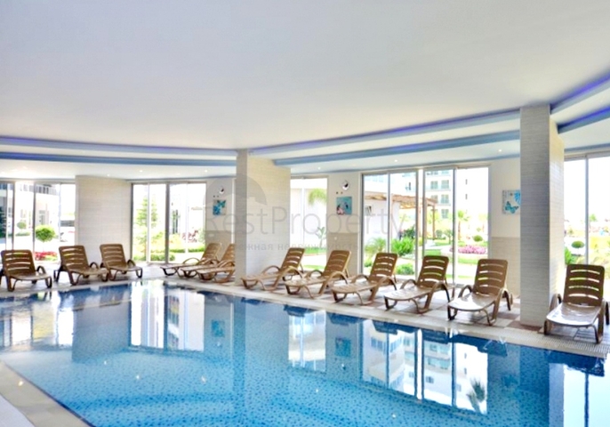 1+1 Apartments mit Panoramablick auf die Alanya-Festung