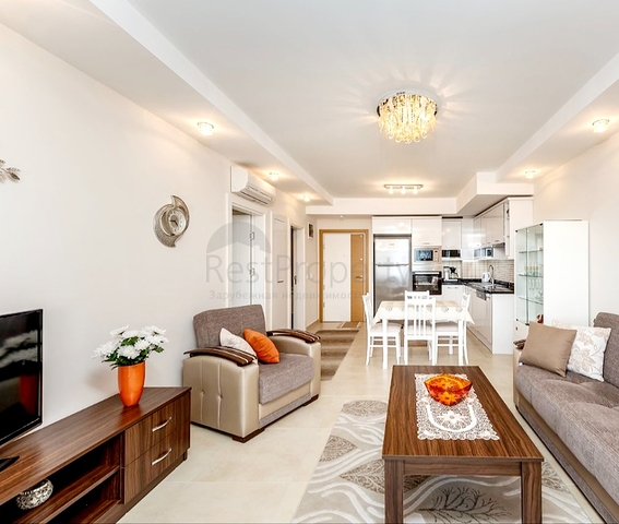 1+1 Apartments mit Panoramablick auf die Alanya-Festung