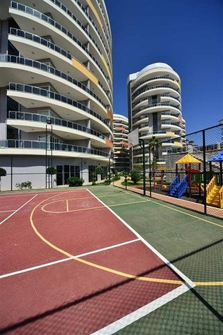 1+1 Apartments mit Panoramablick auf die Alanya-Festung