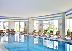 1+1 Apartments mit Panoramablick auf die Alanya-Festung