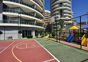 1+1 Apartments mit Panoramablick auf die Alanya-Festung