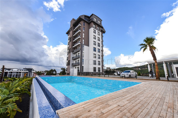 Neue 2+1 Wohnung in der grünen Gegend von Avsallar