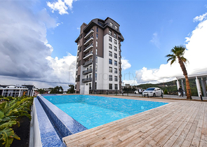 Neue 2+1 Wohnung in der grünen Gegend von Avsallar