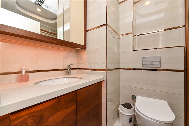 1+1 Wohnung im Premium-Komplex des Bezirks Mahmutlar 