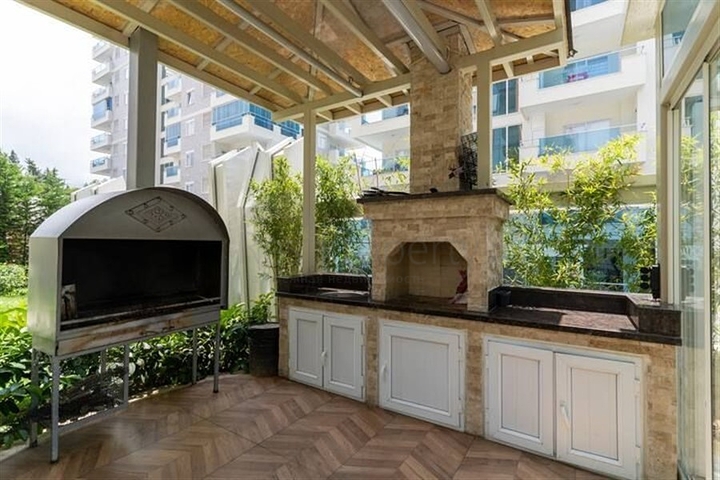 1+1 Wohnung im Premium-Komplex des Bezirks Mahmutlar 