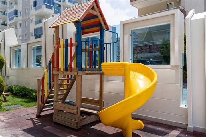 1+1 Wohnung im Premium-Komplex des Bezirks Mahmutlar 