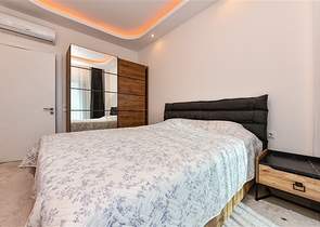 1+1 Wohnung im Premium-Komplex des Bezirks Mahmutlar 