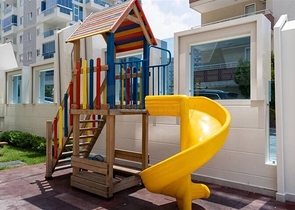 1+1 Wohnung im Premium-Komplex des Bezirks Mahmutlar 