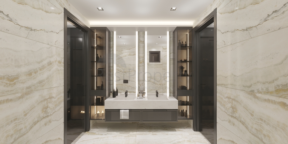 Die Villa mit Blick auf das Mittelmeer ist die perfekte Mischung aus Luxus und Natur