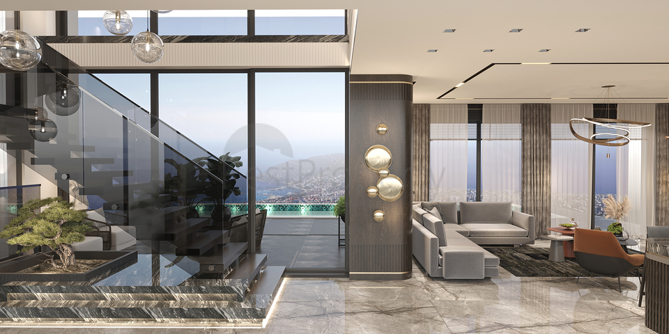 Die Villa mit Blick auf das Mittelmeer ist die perfekte Mischung aus Luxus und Natur