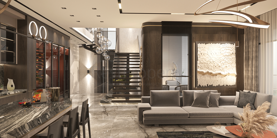 Die Villa mit Blick auf das Mittelmeer ist die perfekte Mischung aus Luxus und Natur