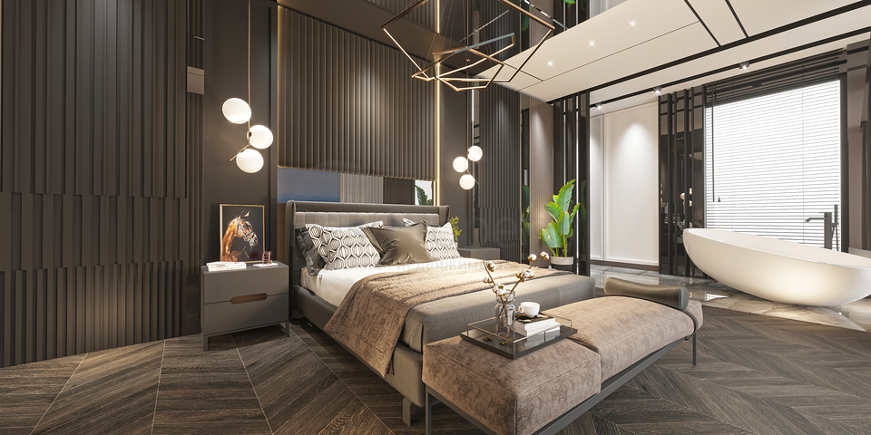 Die Villa mit Blick auf das Mittelmeer ist die perfekte Mischung aus Luxus und Natur