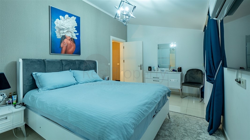 Penthouse 2+1 in der Nähe von Kleopatra Beach