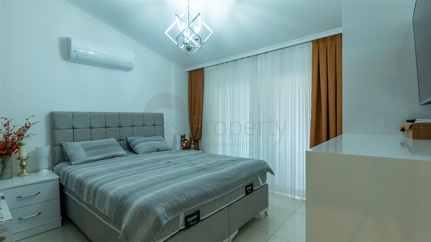 Penthouse 2+1 in der Nähe von Kleopatra Beach