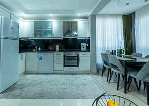 Penthouse 2+1 in der Nähe von Kleopatra Beach