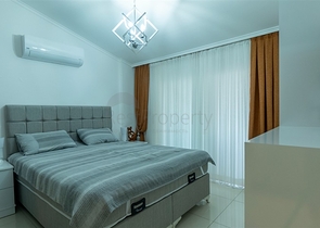 Penthouse 2+1 in der Nähe von Kleopatra Beach