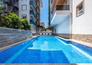 Penthouse 2+1 in der Nähe von Kleopatra Beach