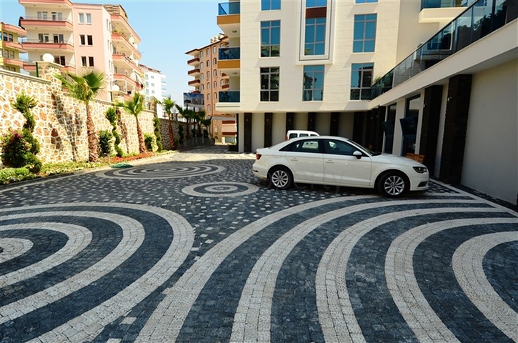  Wohnung 2+1 400 m vom Meer entfernt im Stadtteil Tosmur 