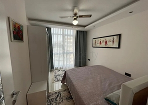  Wohnung 2+1 400 m vom Meer entfernt im Stadtteil Tosmur 