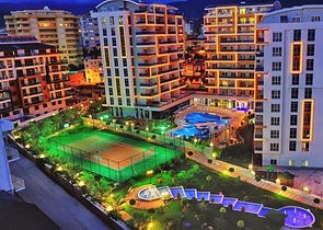  Wohnung 2+1 400 m vom Meer entfernt im Stadtteil Tosmur 